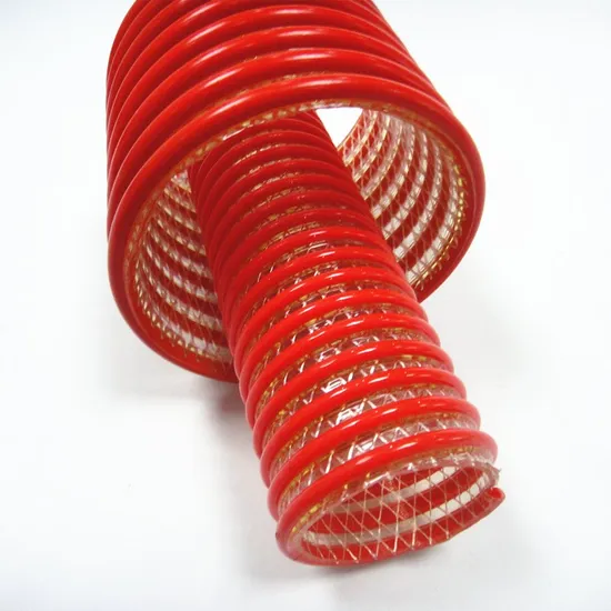 Flexible PVC Helix Suction Hose with Heat Freeze Oil Resistant 