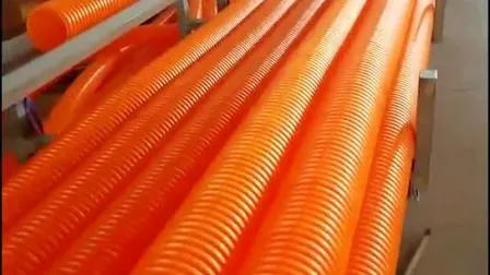 PA/PP/PE Flexible Plastic Corrugated Cable Duct 