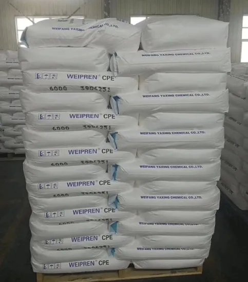 CPE Plastic Raw Materials with Low Temperature Resistance, Impact Resistance and Toughening Grade Used for Building External Wall Pipelines 