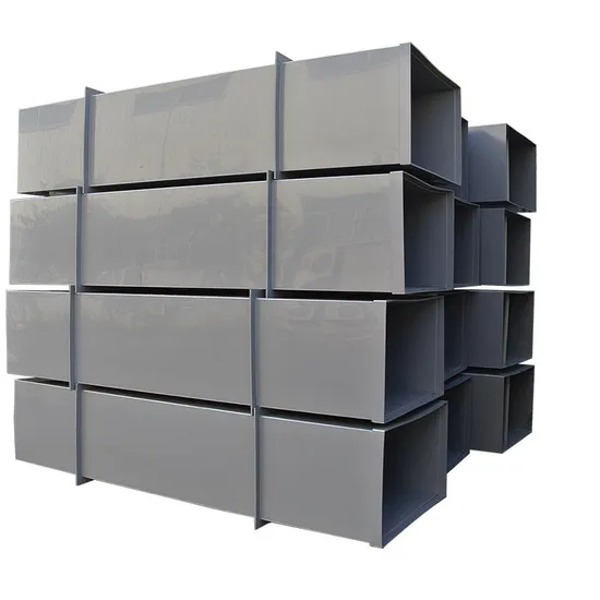 PP Processing Welded Square Tube Common Ventilation Ducts 