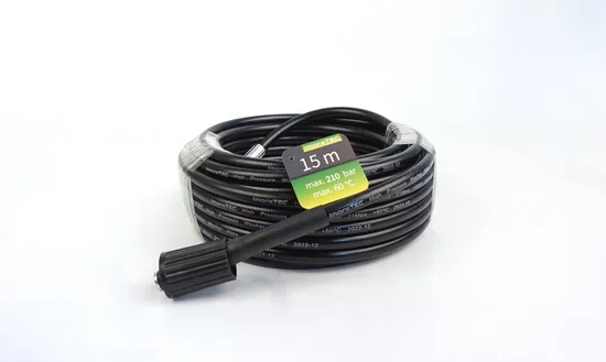 blue Color Standerd 50FT Premium Car Washing Water Hose Thick Hose and Features a 5/8