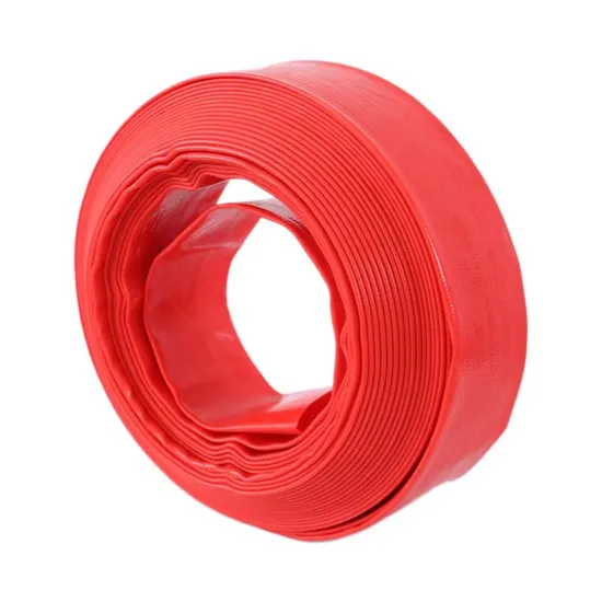 PVC Layflat Hose Polyester Yarn Light Weight, Good Flexibility PVC Layflat Hose with Light Weight Feature/PVC Lay