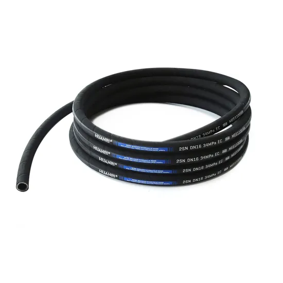 Flexible Rubber Hose with High Pressure Resistance Features 