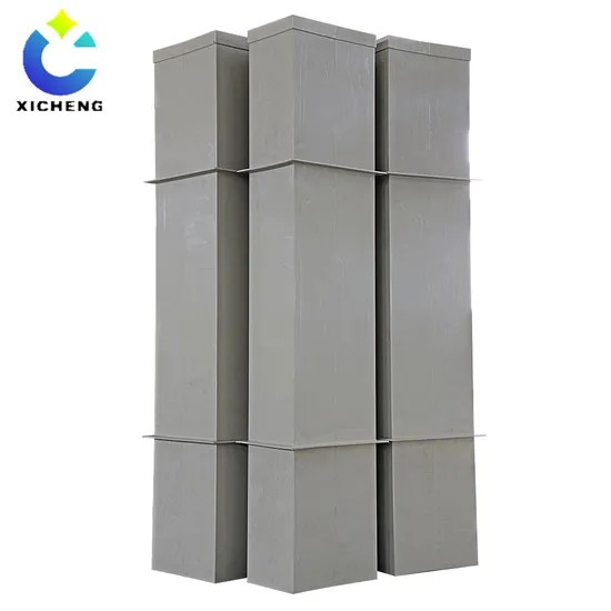 PP Polypropylene Plastic Rectangular Duct 