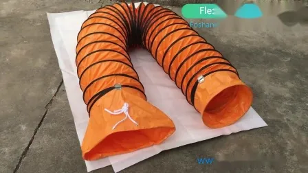 Professional OEM PVC industrial Flexible Air Duct for All Confined Spaces 