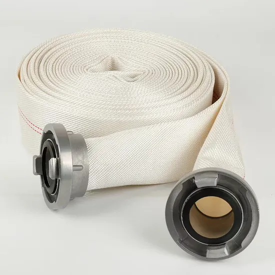 Factory Direct Sale PVC Flexible Fire Hose 4inch Polyester Filament Canvas Hose with Light Weight Feature/PVC Lay