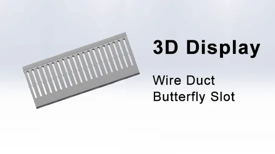 Better Quality PVC Cable Trunking Manufacturer Wiring Duct 