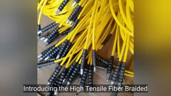 PU/Thermoplastic Elastomer TPE Cover Oil Resistant SAE 100 R7 R8 Hydraulic Hose 