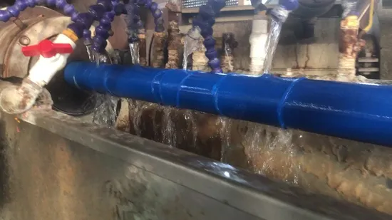 4bar 6bar 8bar PVC Extruded Plastic Tubes PVC Flat Water Hose 
