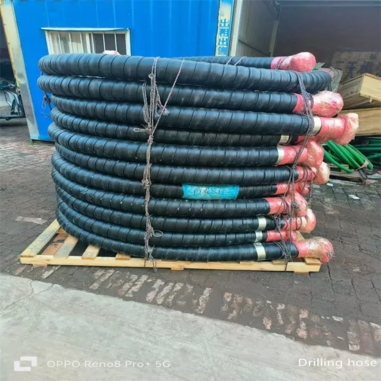 API 7K Rubber Hydraulic Hose with Flexible and Vibrator Features 